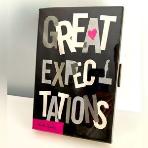Kate Spade “Great Expectations” book clutch (authentic and rare)